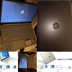 Selling 15 inch HP laptop only used about 4 times and wiped clean like new.